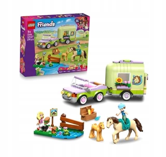Lego(r) Friends 42695 Přívěs S Koněm...