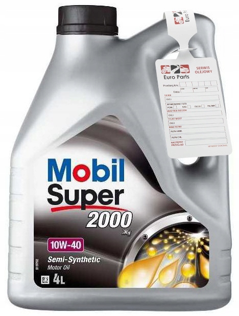 Motorový olej Mobil Super 2000 X1 10w40 4L