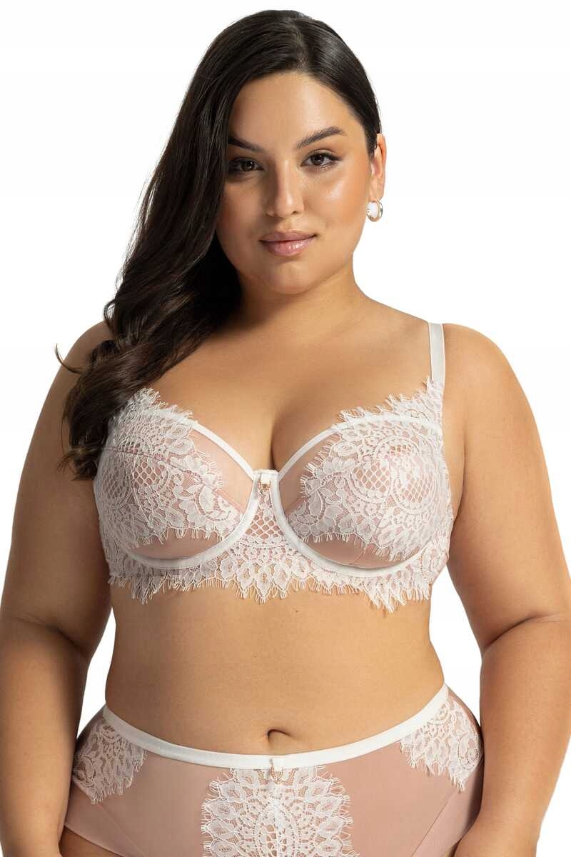 Ava Polovyztužená krajková podprsenka Bliss 2151 creamy biscuit 65G