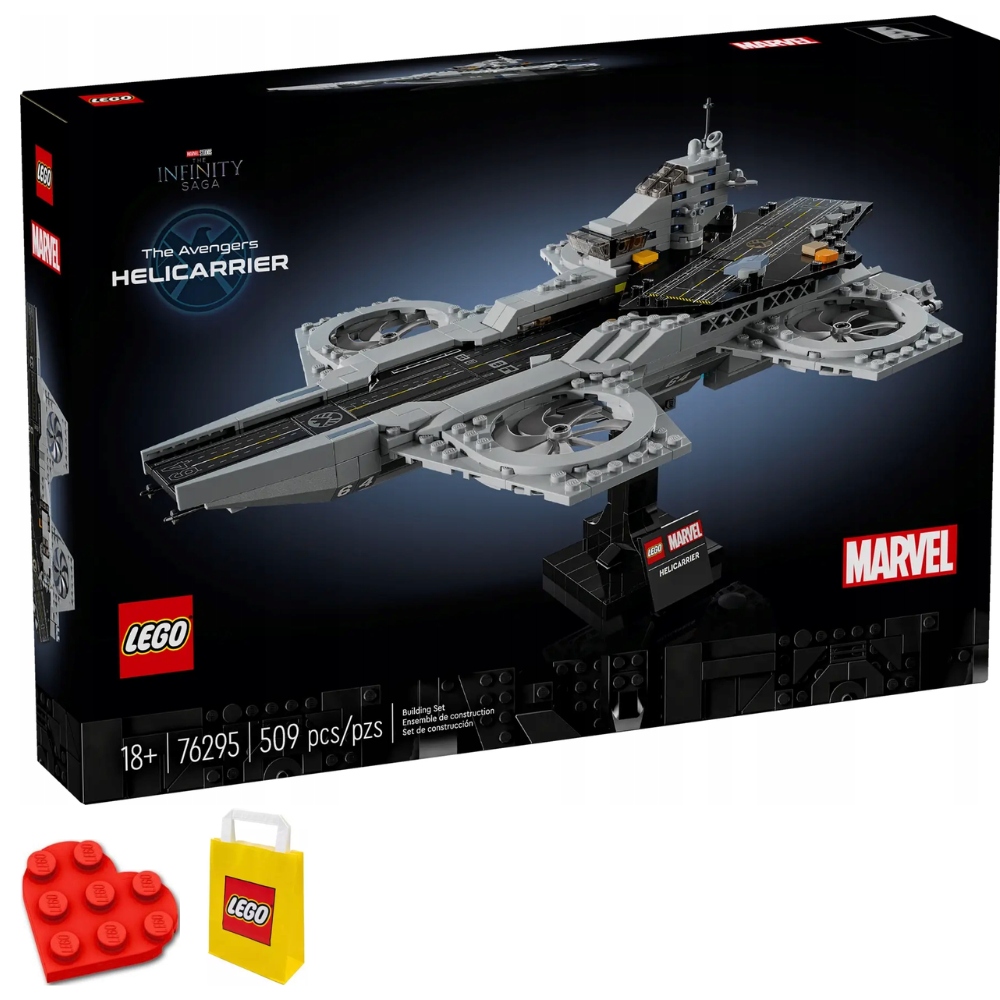 Lego Heroes 76295 Letadlová loď Avengers