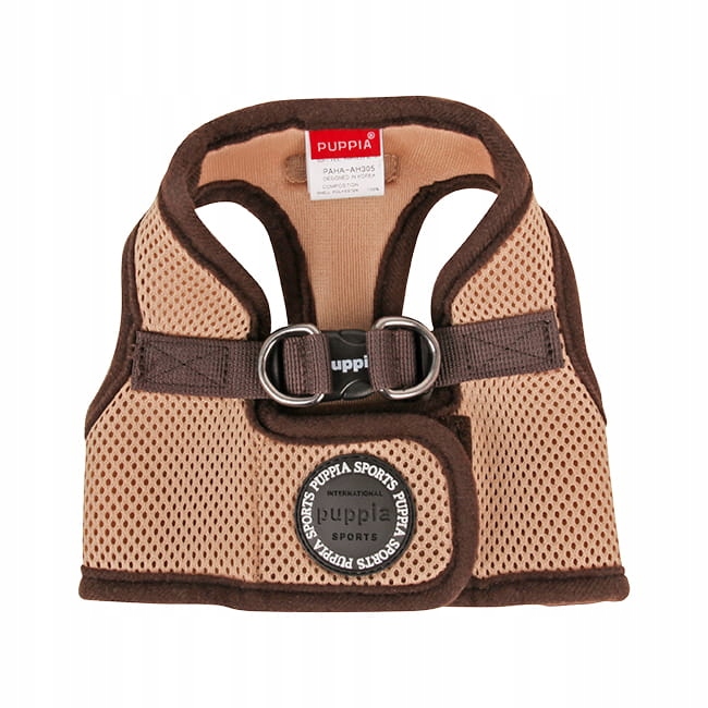 Levně Postroj pro psa Puppia Soft béžový L beztlaková vesta
