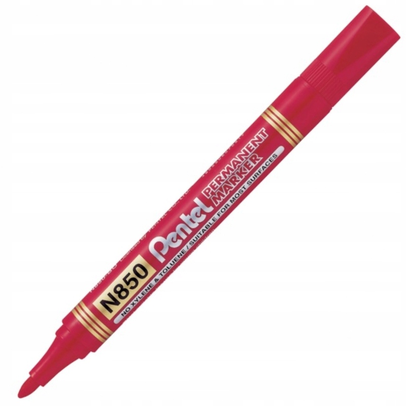 

Marker Permanentny Pentel N850 Okrągły Czerwony