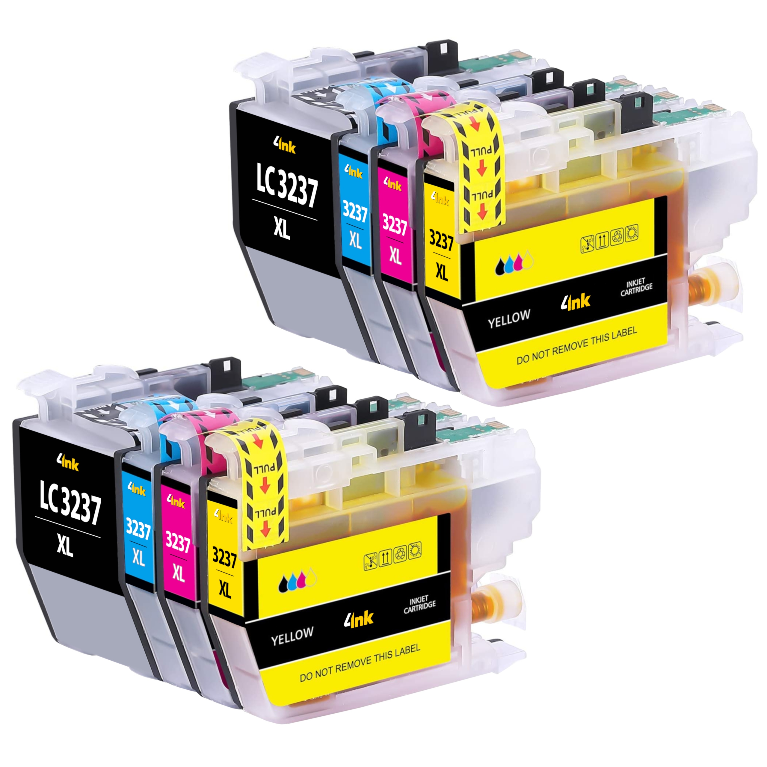 8x Tusz LC3237 Pro Brother MFC-J5945DW MFC-J6945DW