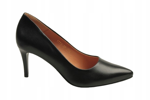Dámské lodičky Eska 1773 vel.37 Černá kůže Lico