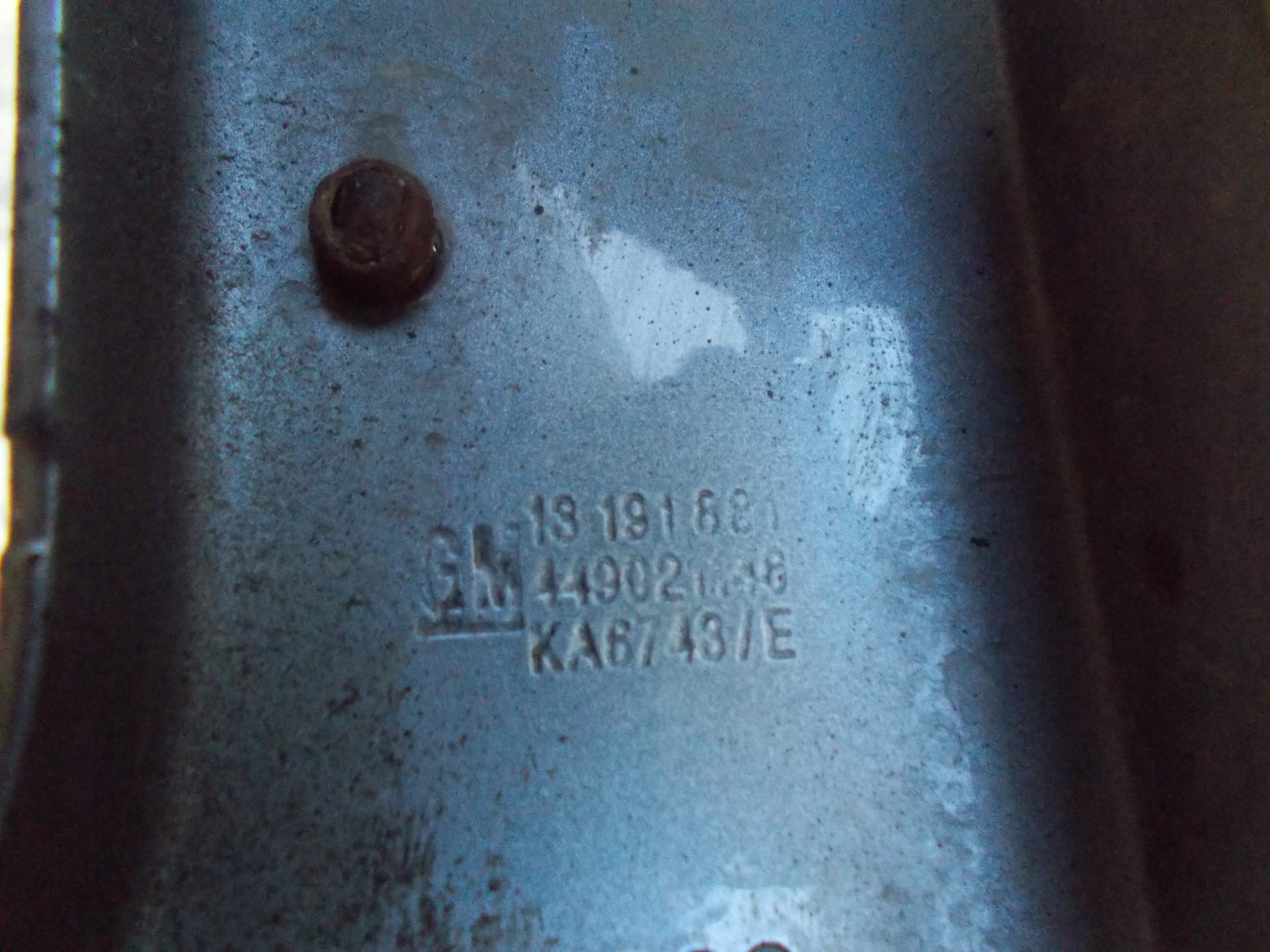 OPEL CORSA D 1.2 B 07R beam tip right 13191880