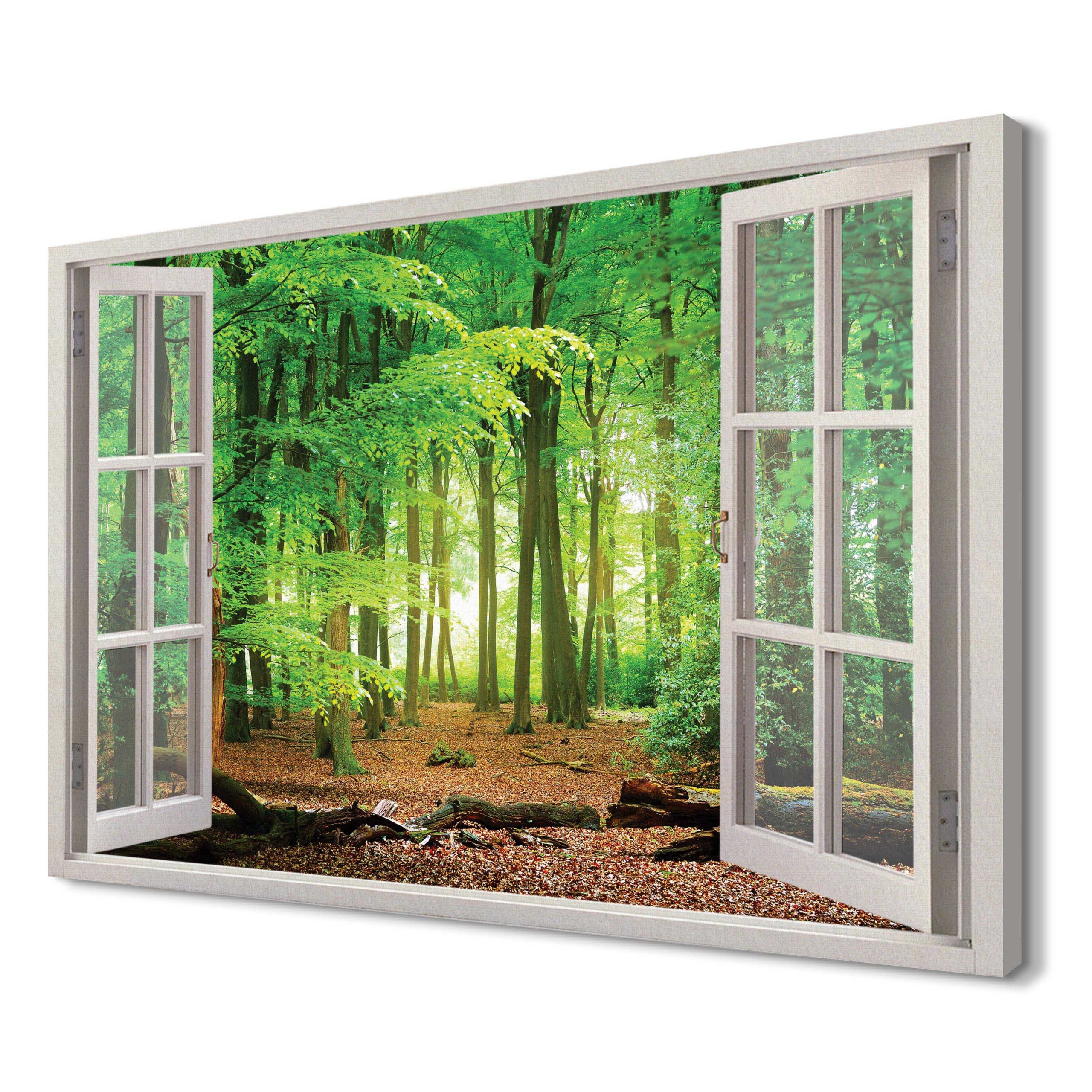 

Wiosenny las Druk na płótnie 3d 120x80 do sypialni