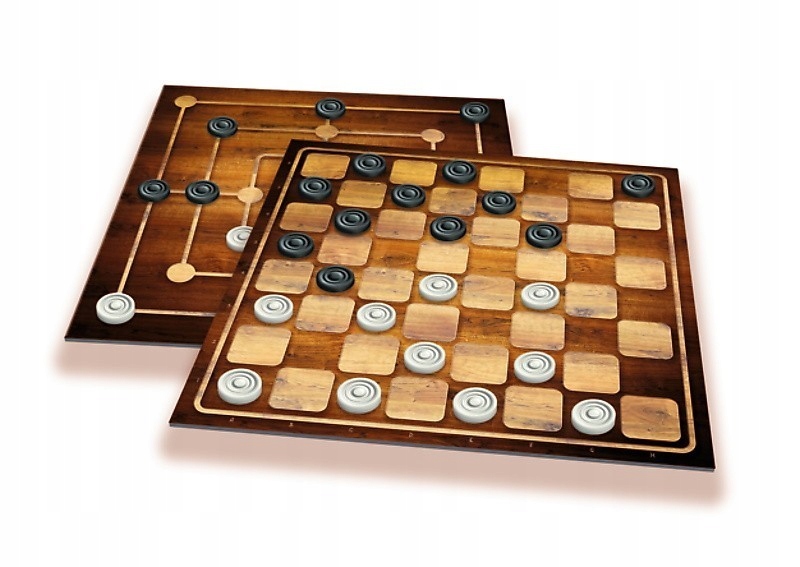 TREFL Gra Warcaby Młynek klasyczne 01681 Producent Trefl