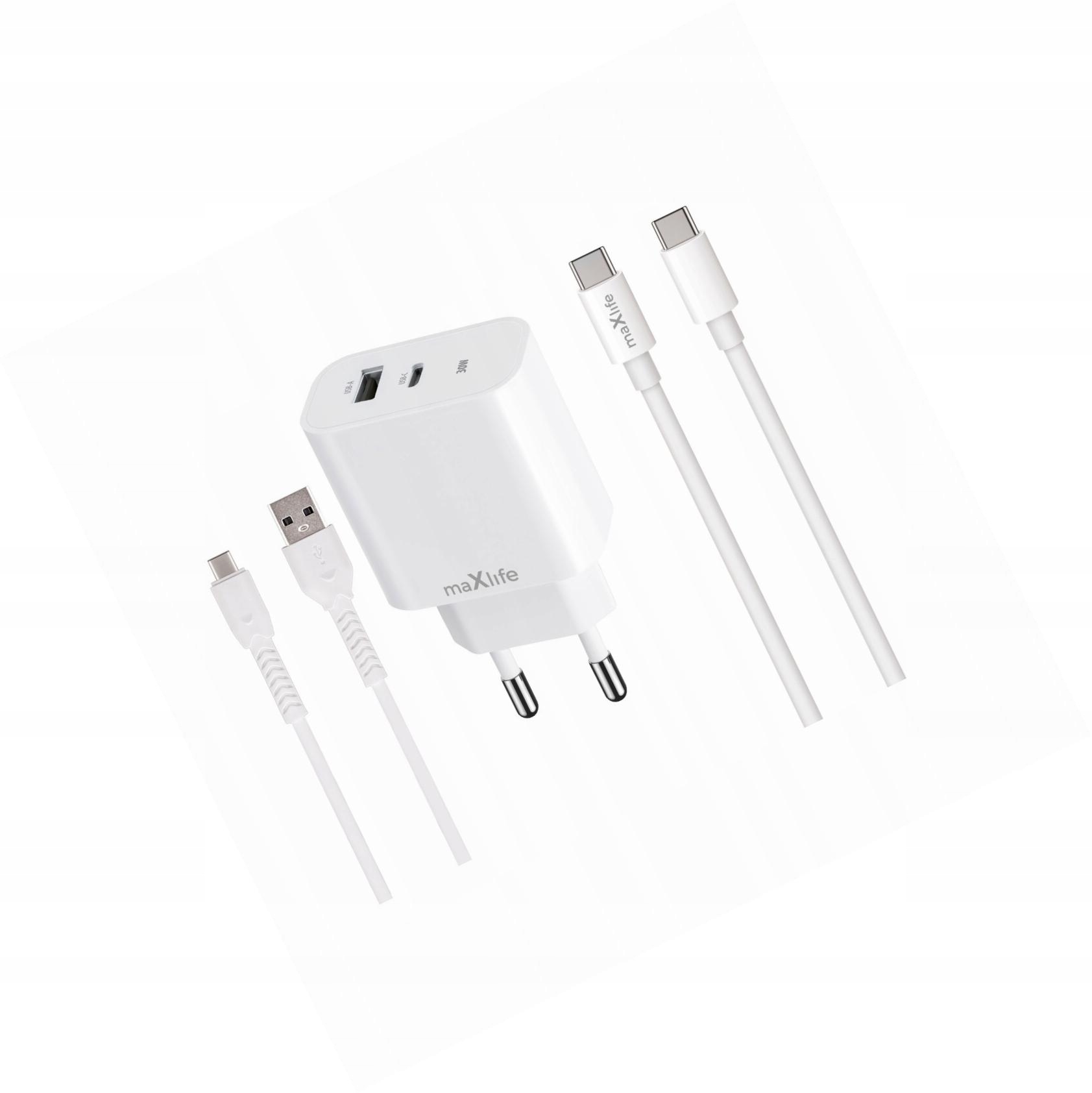 Szybka ładowarka 30W 2 wejścia z dwoma kablami Usb-c do Google Pixel 10