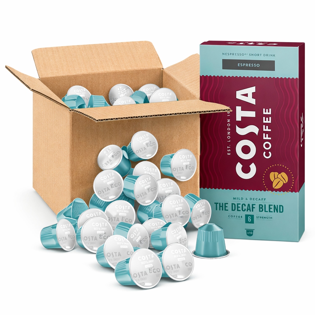 Káva V Kapslích Costa Do Nespresso Bez Kofeinu The Decaf Blend 0.5KG 71