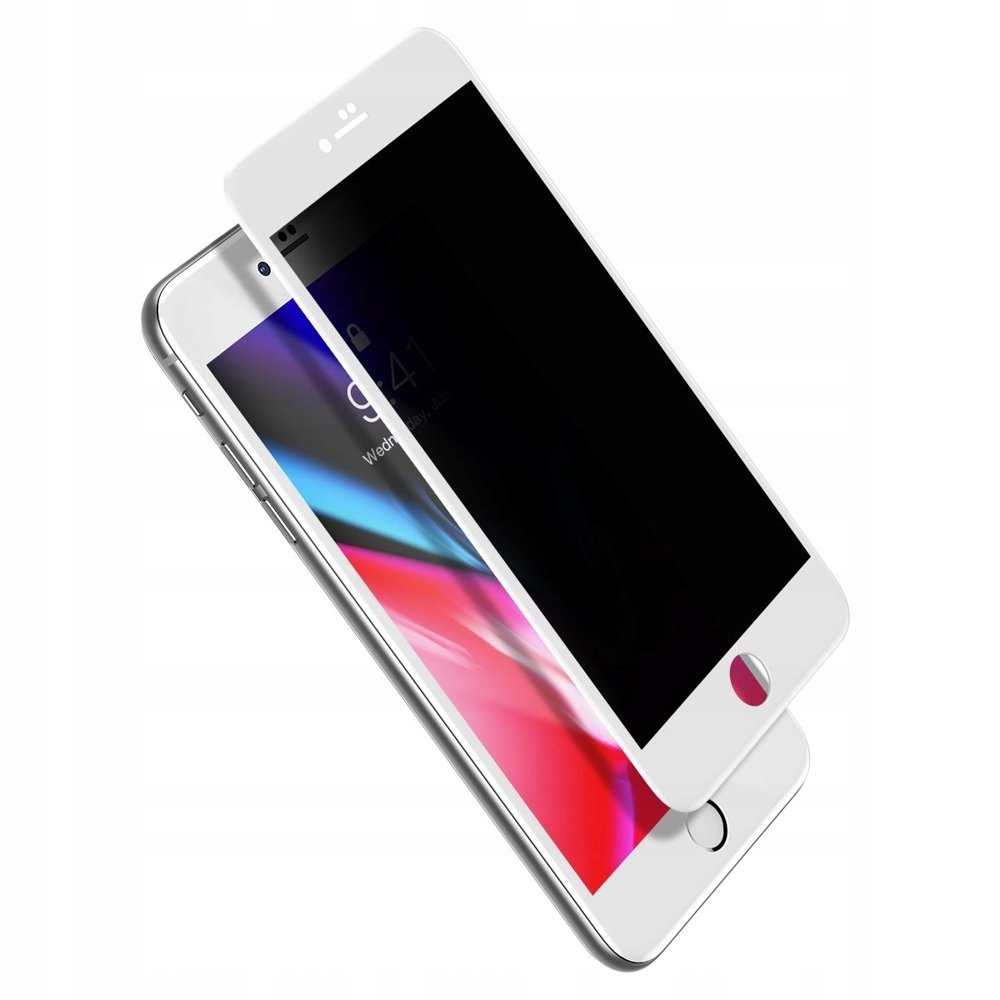 

Szkło Privacy (A-Spy) Biały| Baseus | iPhone 8 / 7