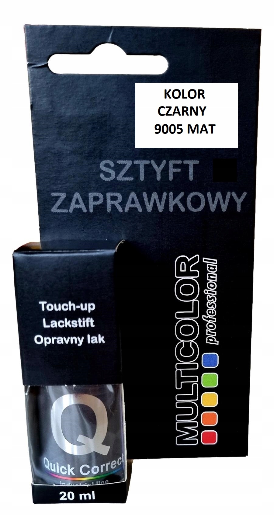 

Farbka Lakier Sztyft Zaprawkowy 9005 Mat
