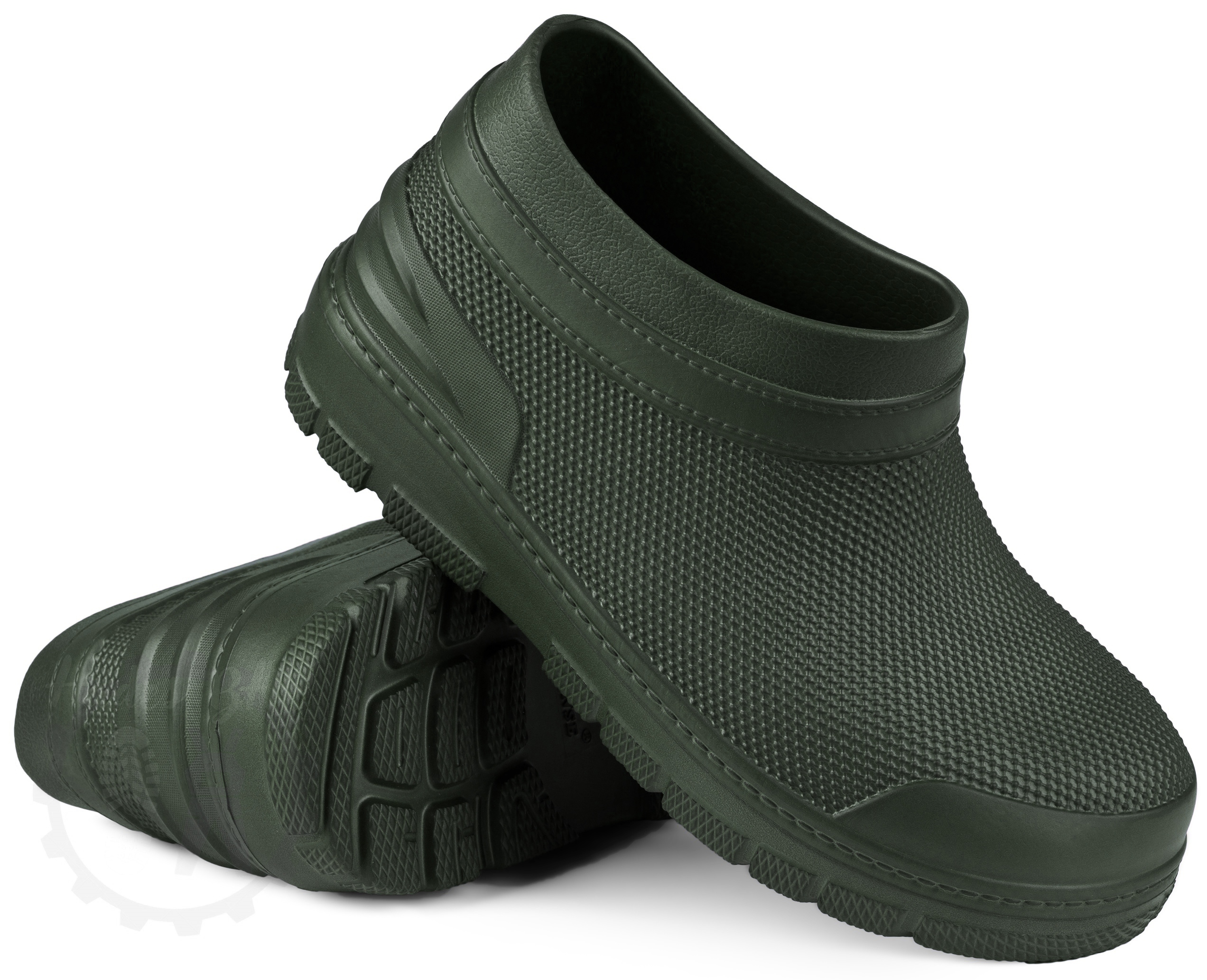 KALOSZE MĘSKIE KRÓTKIE NIE OCIEPLANE OGRODOWE PIANKOWE LEKKIE EVA 42 Kolor niebieski