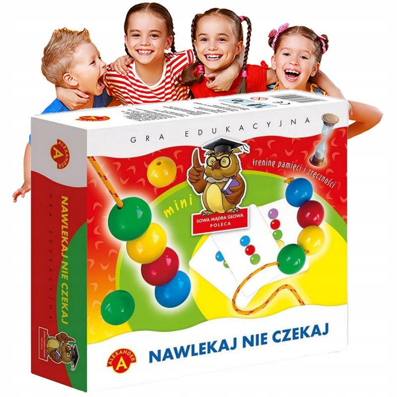 

Gry Edukacyjne dla 4 Latka Nawlekaj Nie Czekaj