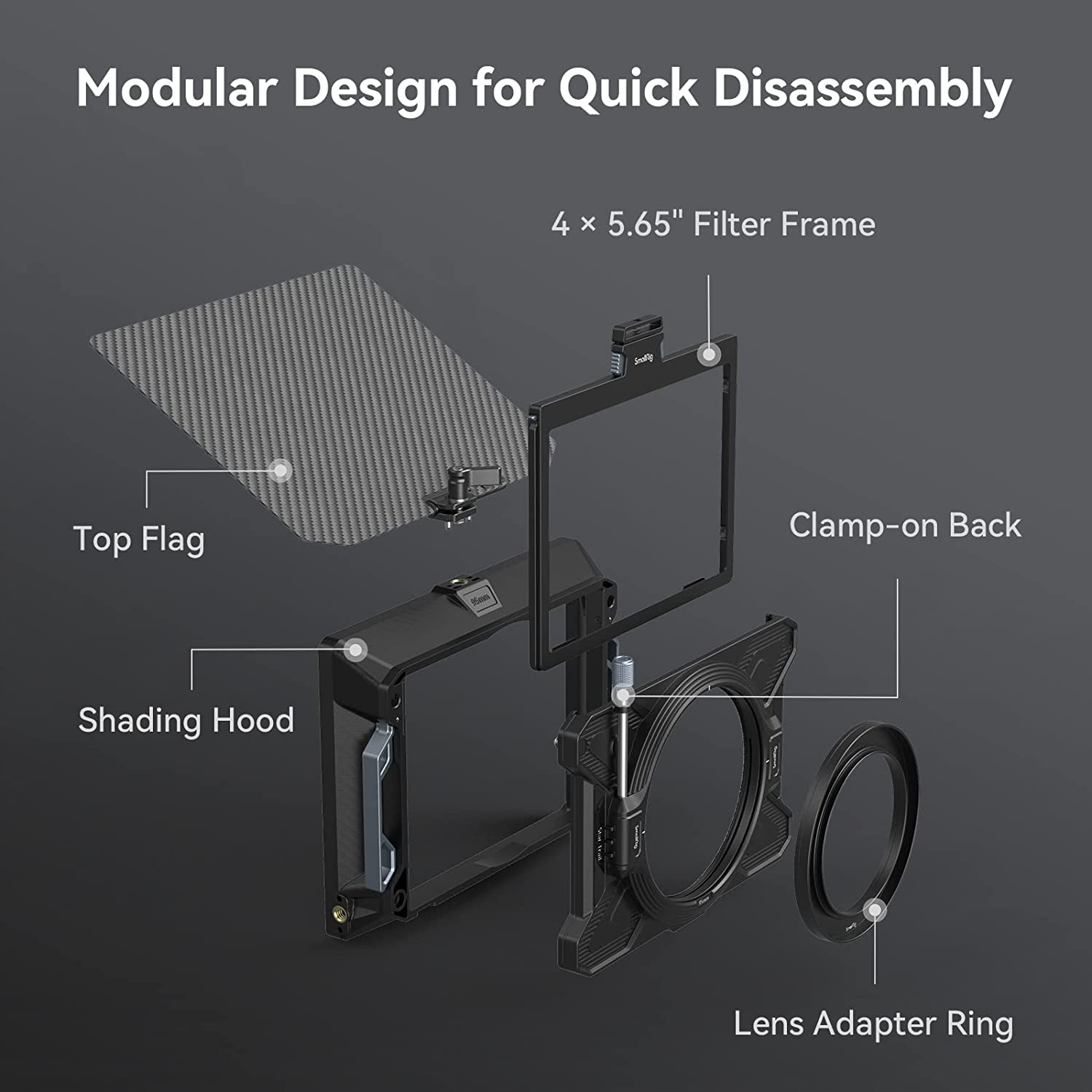 SMALLRIG Matte Box, Star-Trail F87 EAN (GTIN) 0720278627