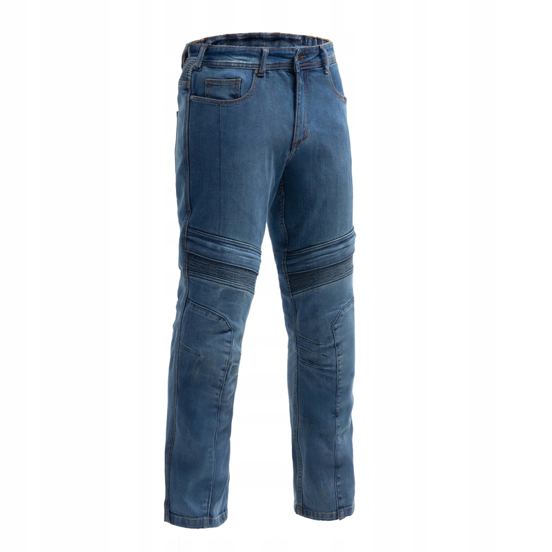 Motocyklové Džínsy Broger Maverick Washed Blue 34/32