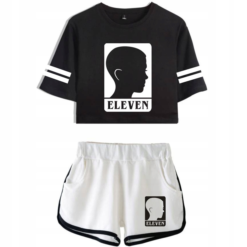 

Komplet Dres T-shirt Szorty Stranger Things Fitnes