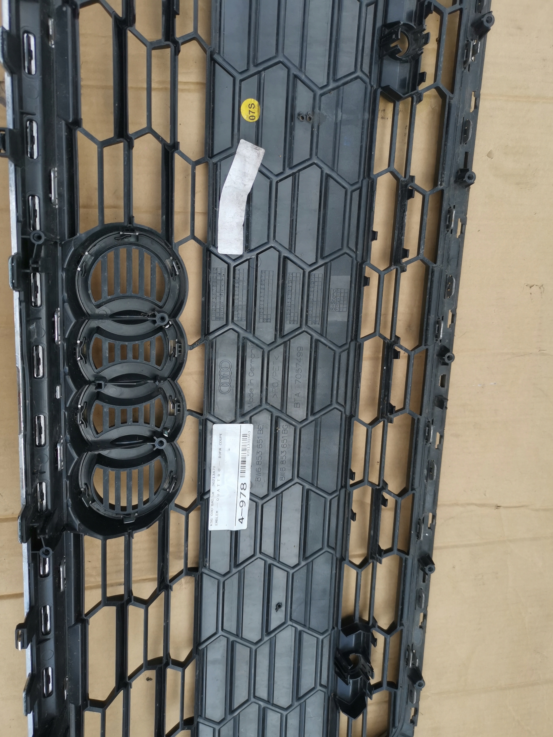 AUDI A5 LIFT grille radiator QUATTRO grill