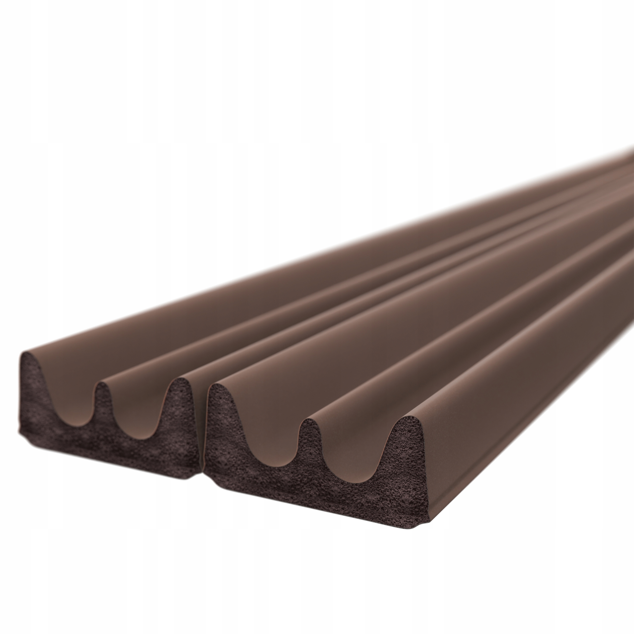 Těsnění do okenních dveří Samolepicí 9x4 Bronzový profil E 150 m
