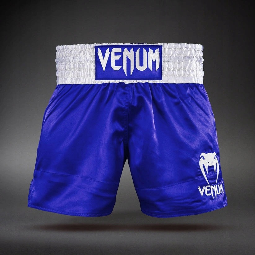 Trenýrky na Muay Thai Venum Classic, modré