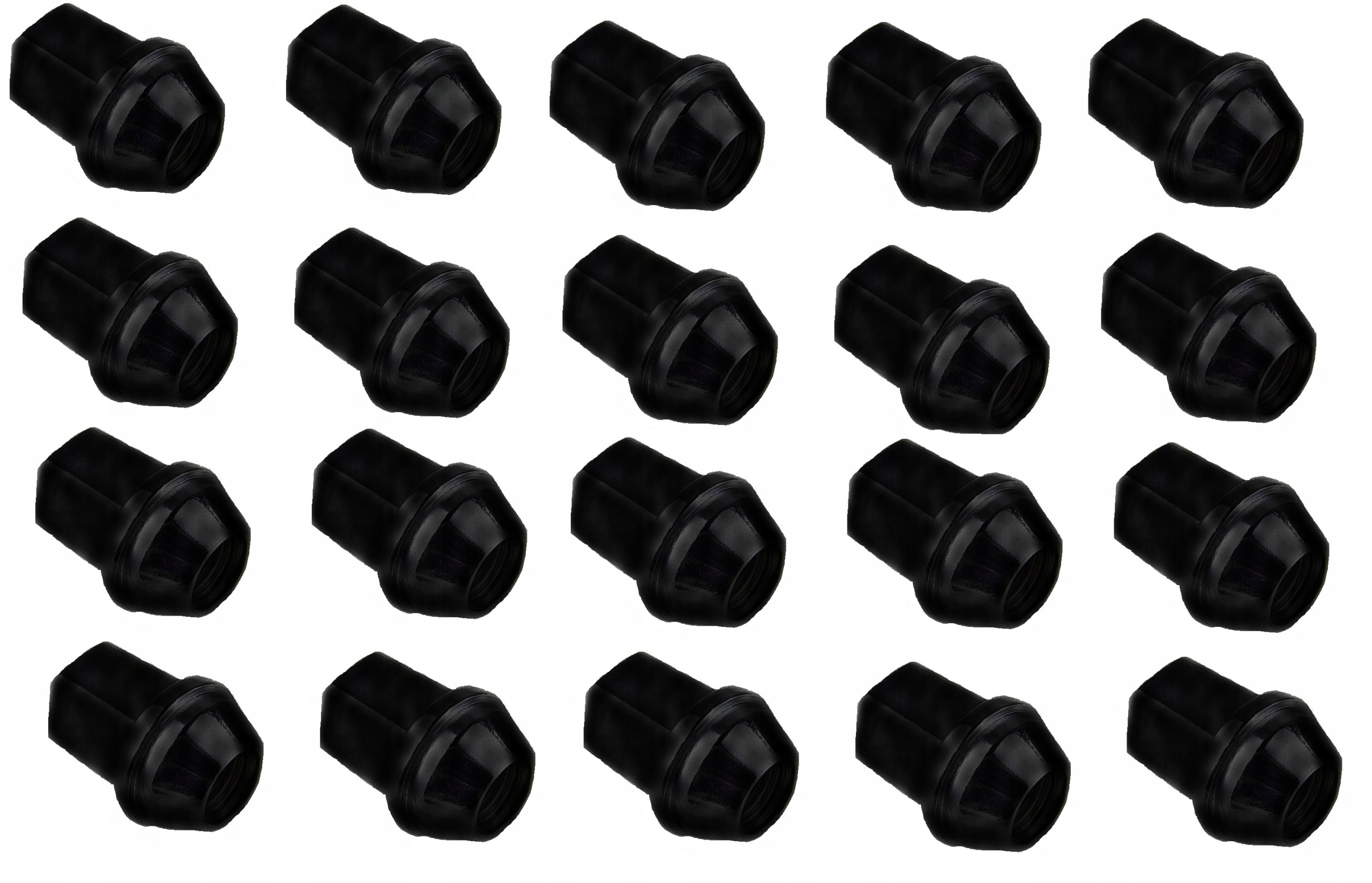 Matice kola 14x1,5 Black Jeep Grand Cherokee WK2 Dodge Durango Charger 20