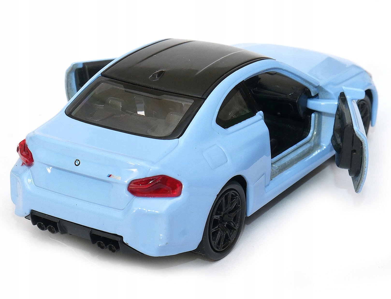 BMW M2 1:34 - 39 model metalowy WELLY Nex błękitny Stan opakowania oryginalne