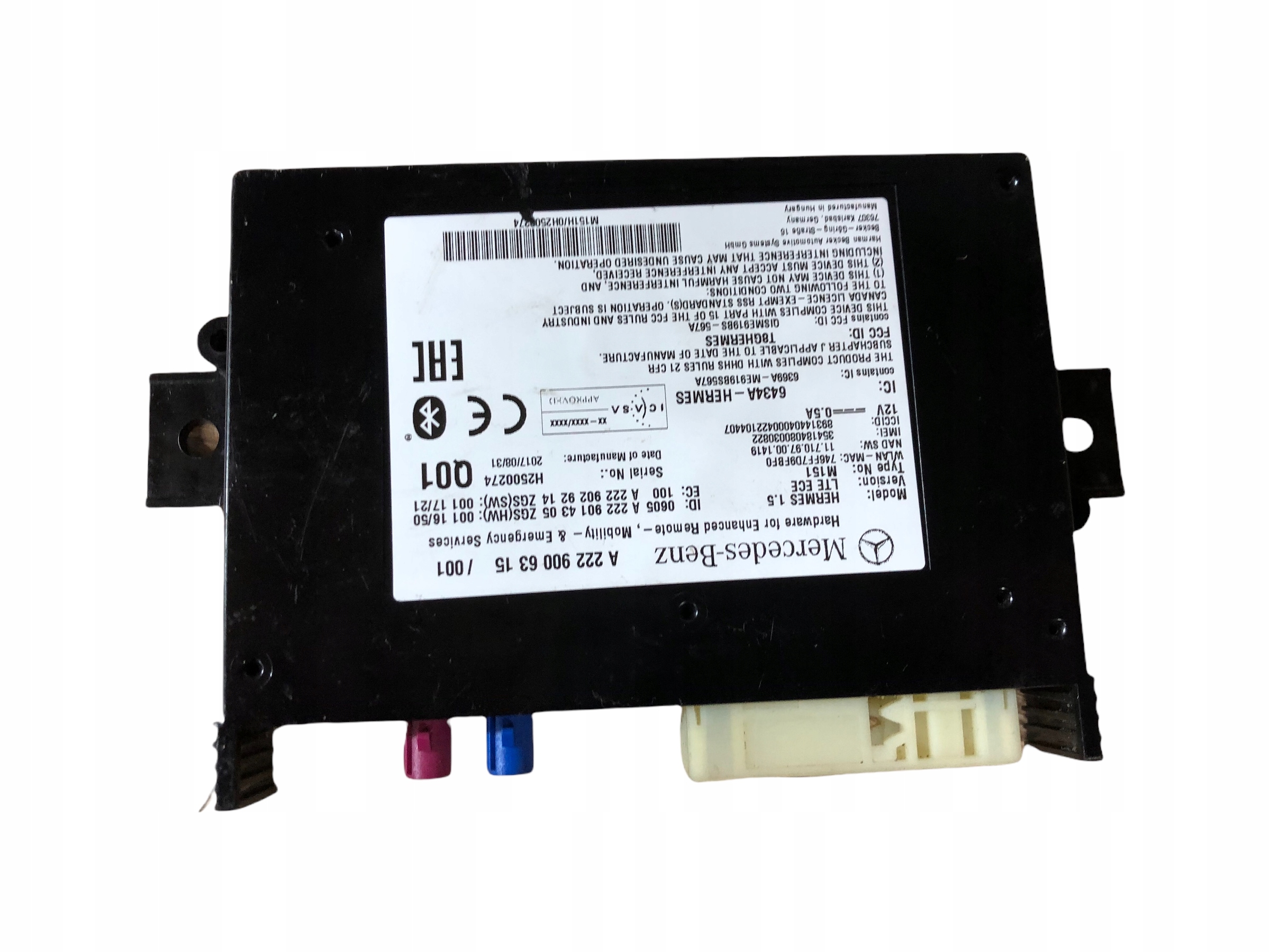 2229006315 MODUL STEROWNIK TELEMATIC MERCEDES