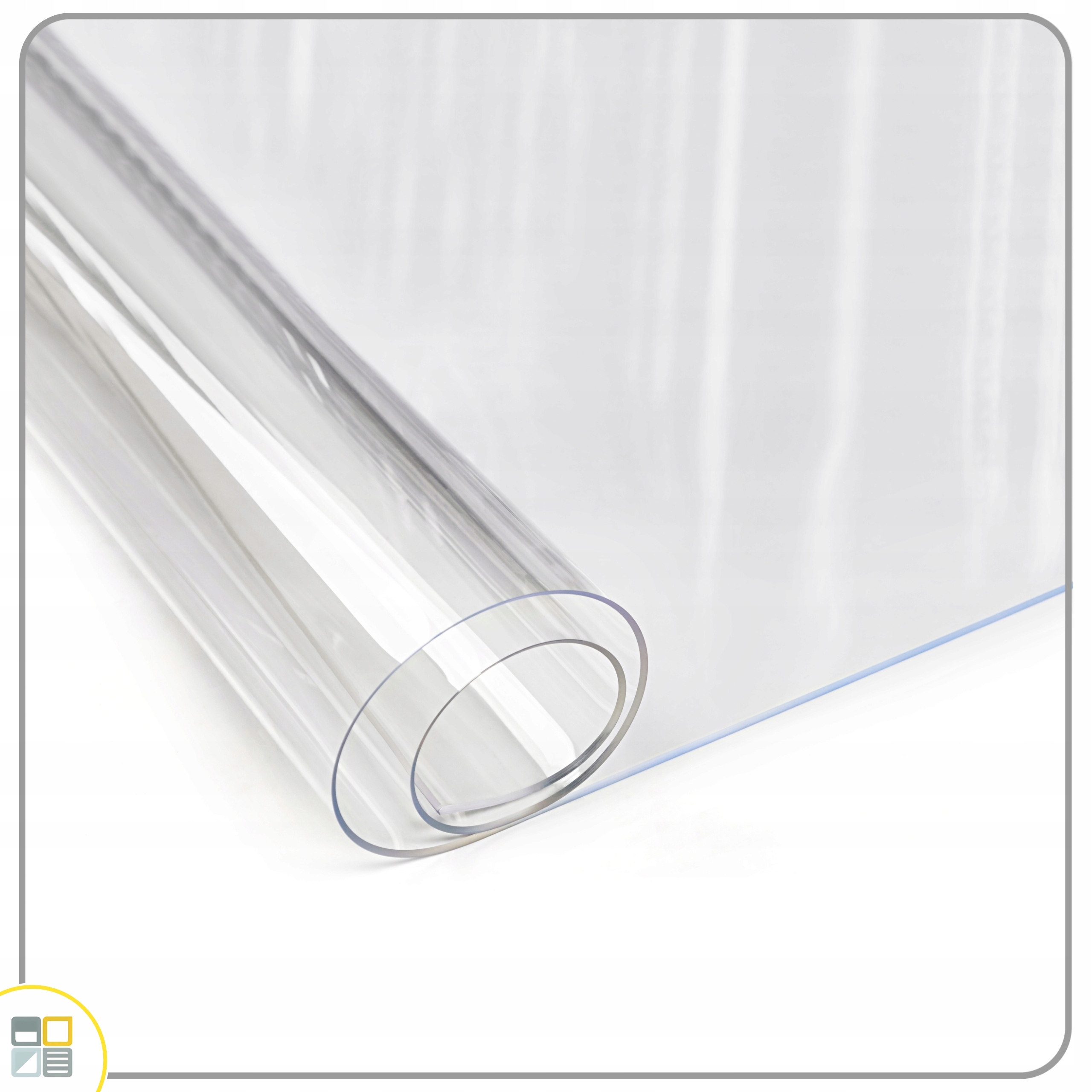 MATA OCHRONNA NA WYMIAR BLAT STÓŁ 2MM PODKŁADKA MIĘKKIE SZKŁO + GRATIS Stan opakowania oryginalne