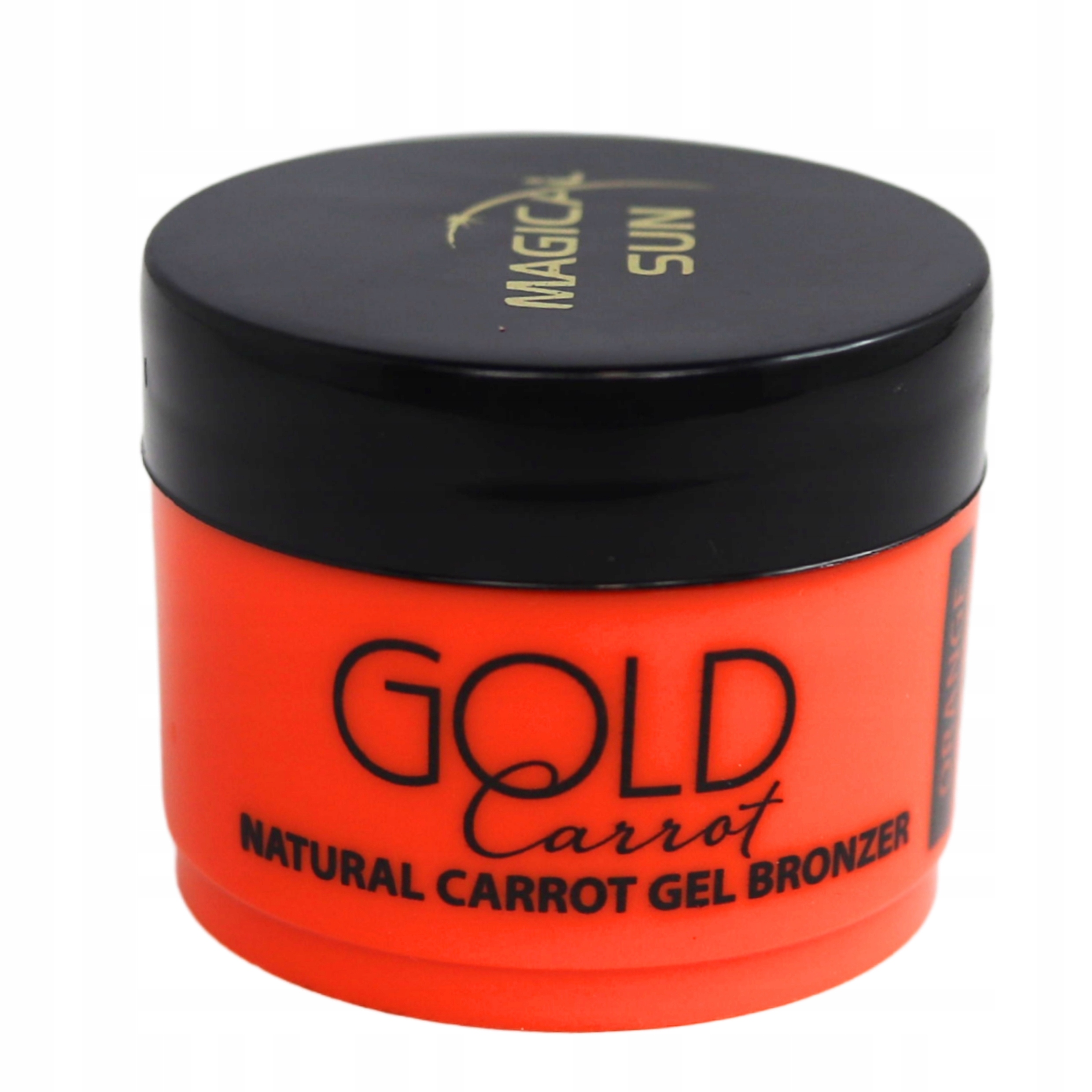 Gel bronzer urychlovač opalování těla do solária Gold Carrot Orange S