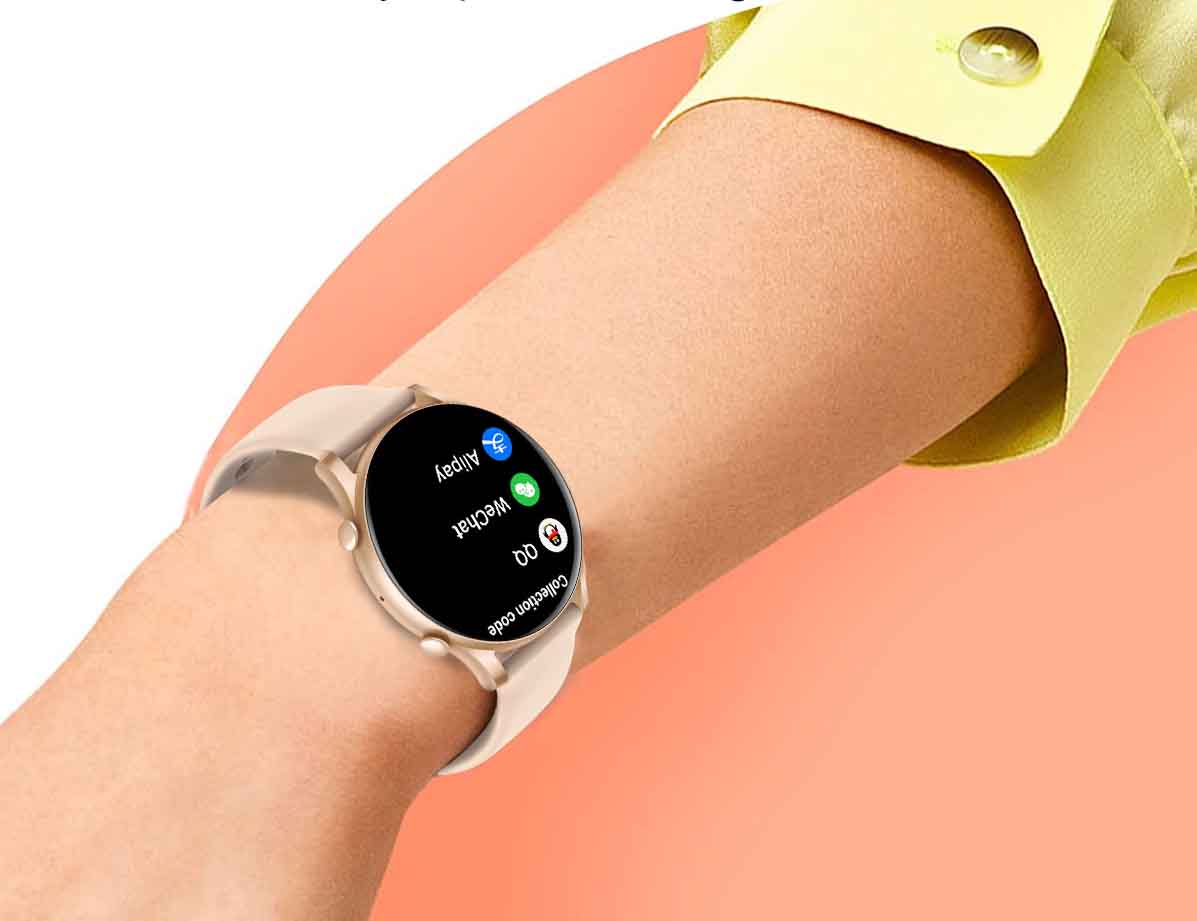 SMARTWATCH ZEGAREK DAMSKI POLSKIE MENU ROZMOWY CIŚNIENIE PULS SPORT AMOLED Obsługa ładowania bezprzewodowego tak