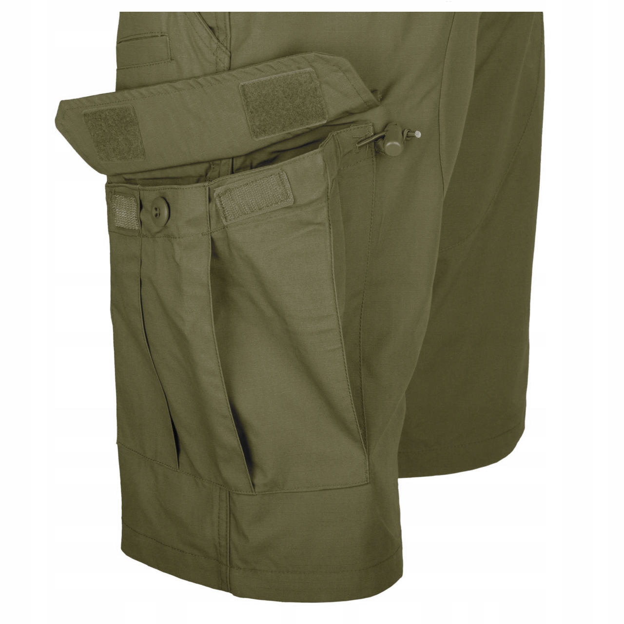 SPODENKI KRÓTKIE MESKIE BÓJOWKI HELIKON CPU SZORTY WOJSKOWE OLIVE GREEN XL Materiał dominujący bawełna