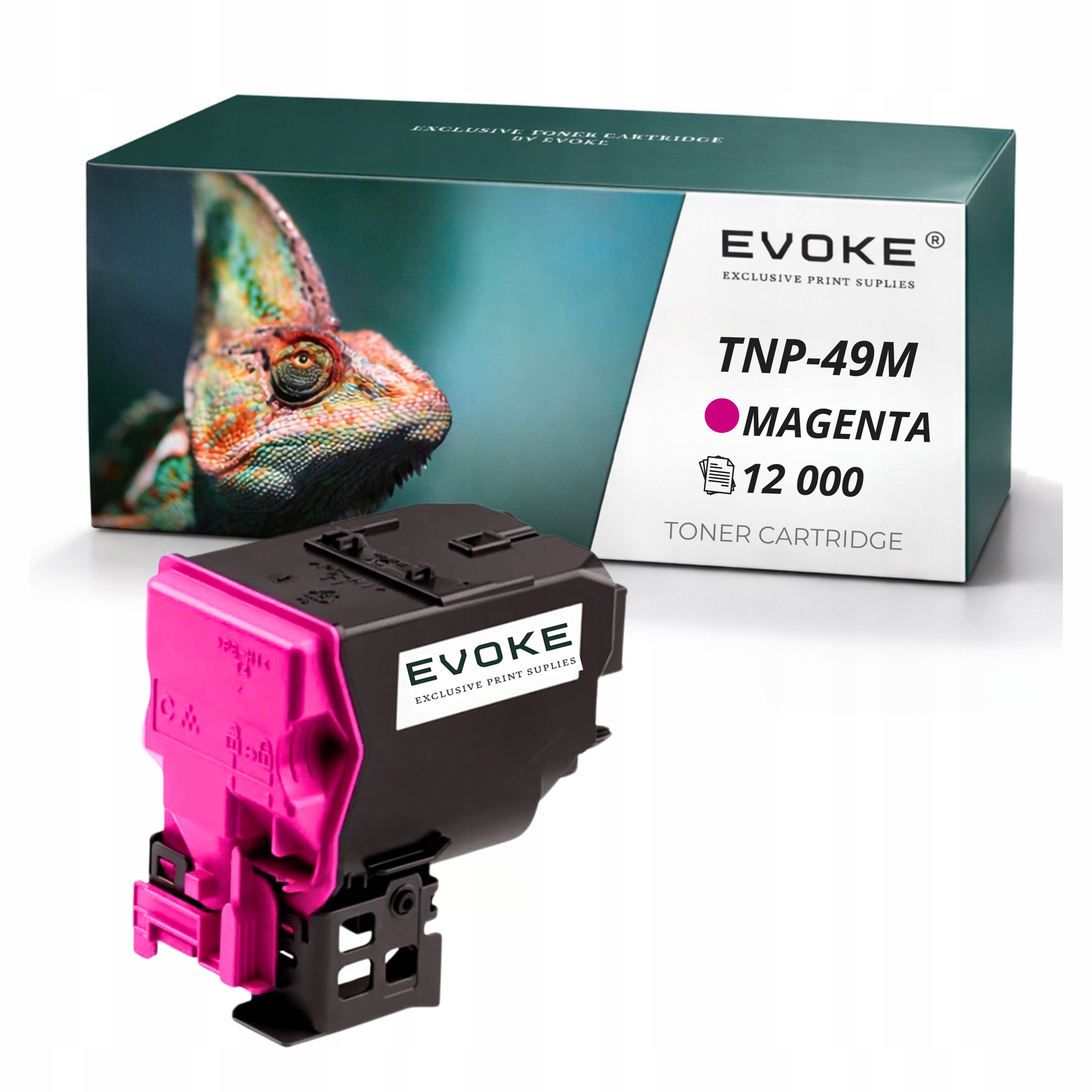 Toner pro Konica Minolta TNP-49M A95W350 TNP49 magenta 12000 stran Bizhub