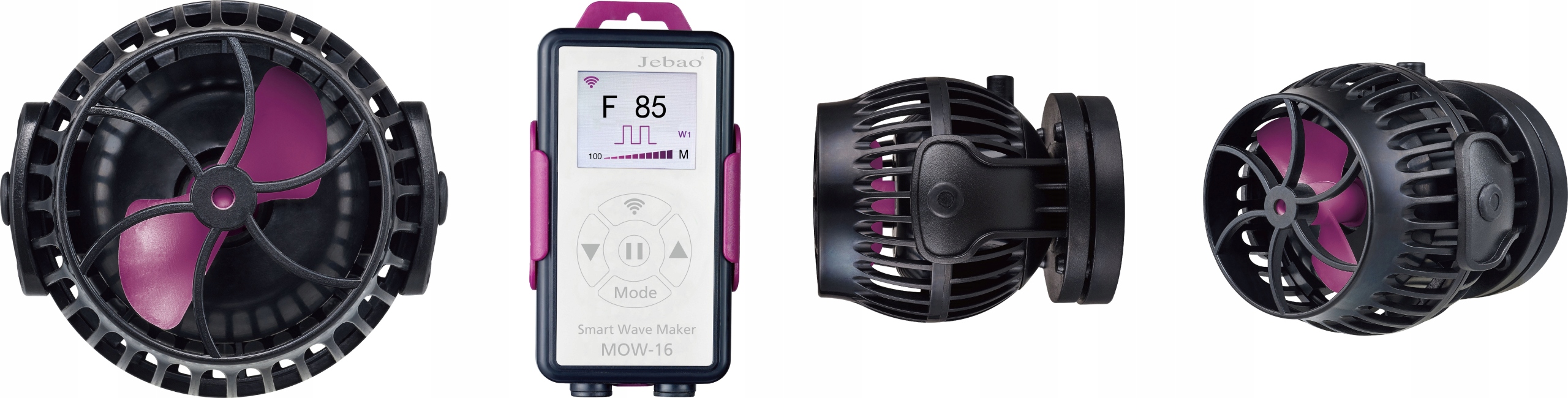 Výkonná Oběhová Pumpa Jebao MOW-16 S Wifi Regulátorem 16000 L/h