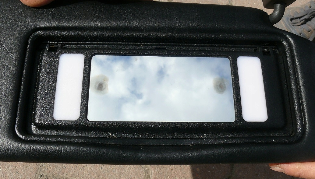 visor right front MERCEDES W140 S-KLASA