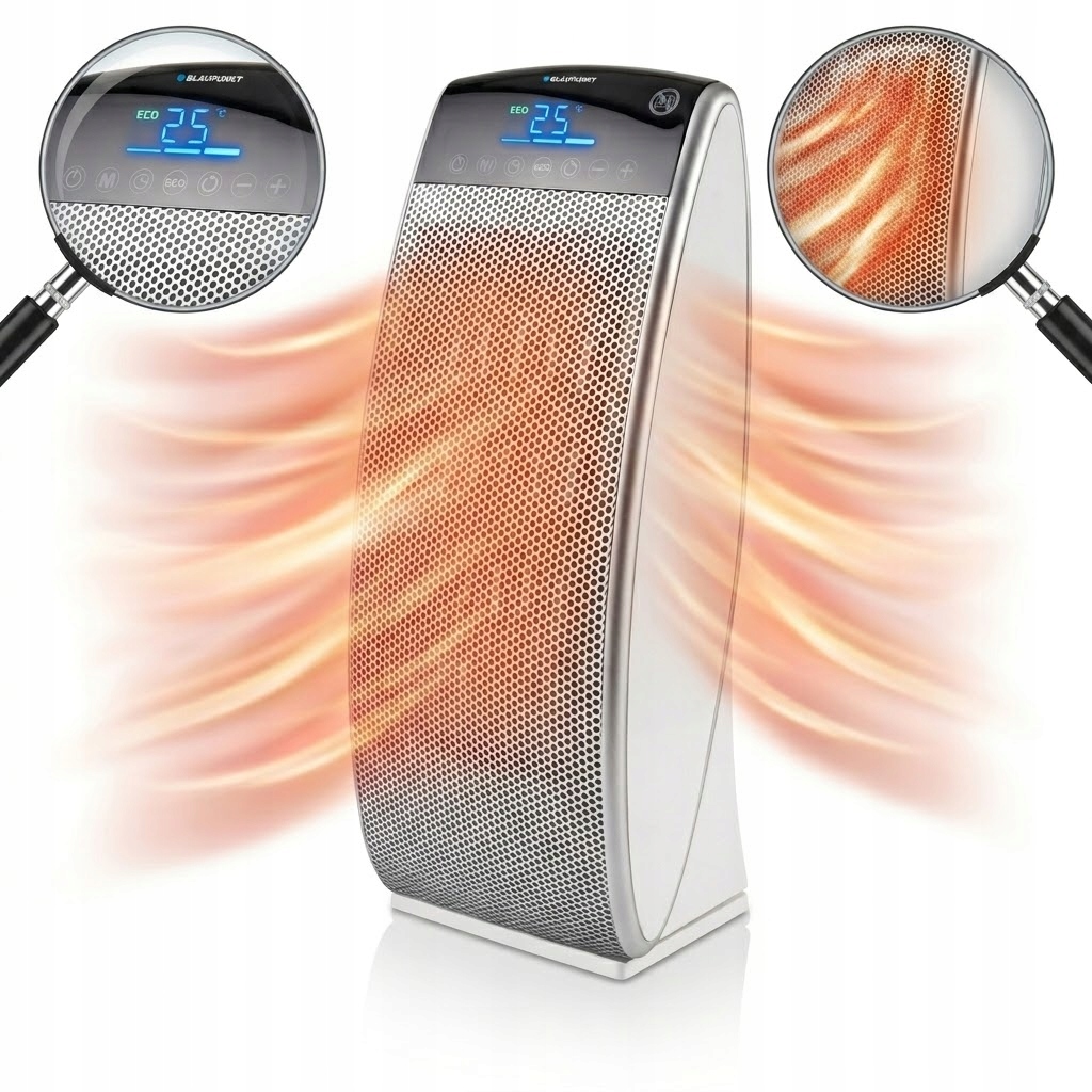 Termoventilátor Ohřívač Blaupunkt FHD601 2000W Časovač Oscilace Led