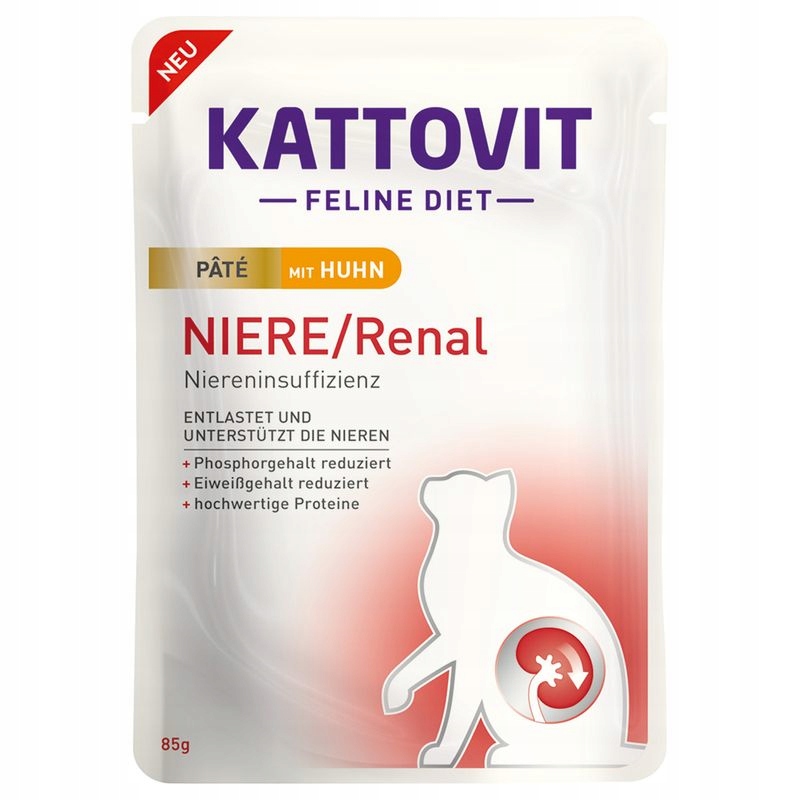 10 x Kattovit Renal Paštika kuřecí 85 g