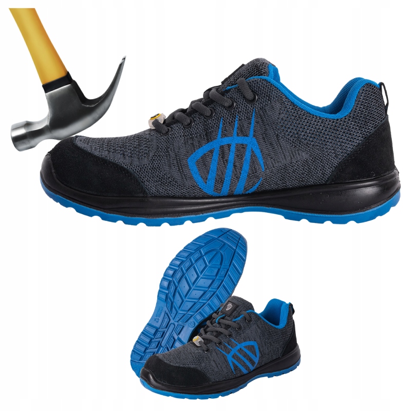 Buty męskie Półbuty robocze sportowe Antystatyczne z Podnoskiem Esd r. 42