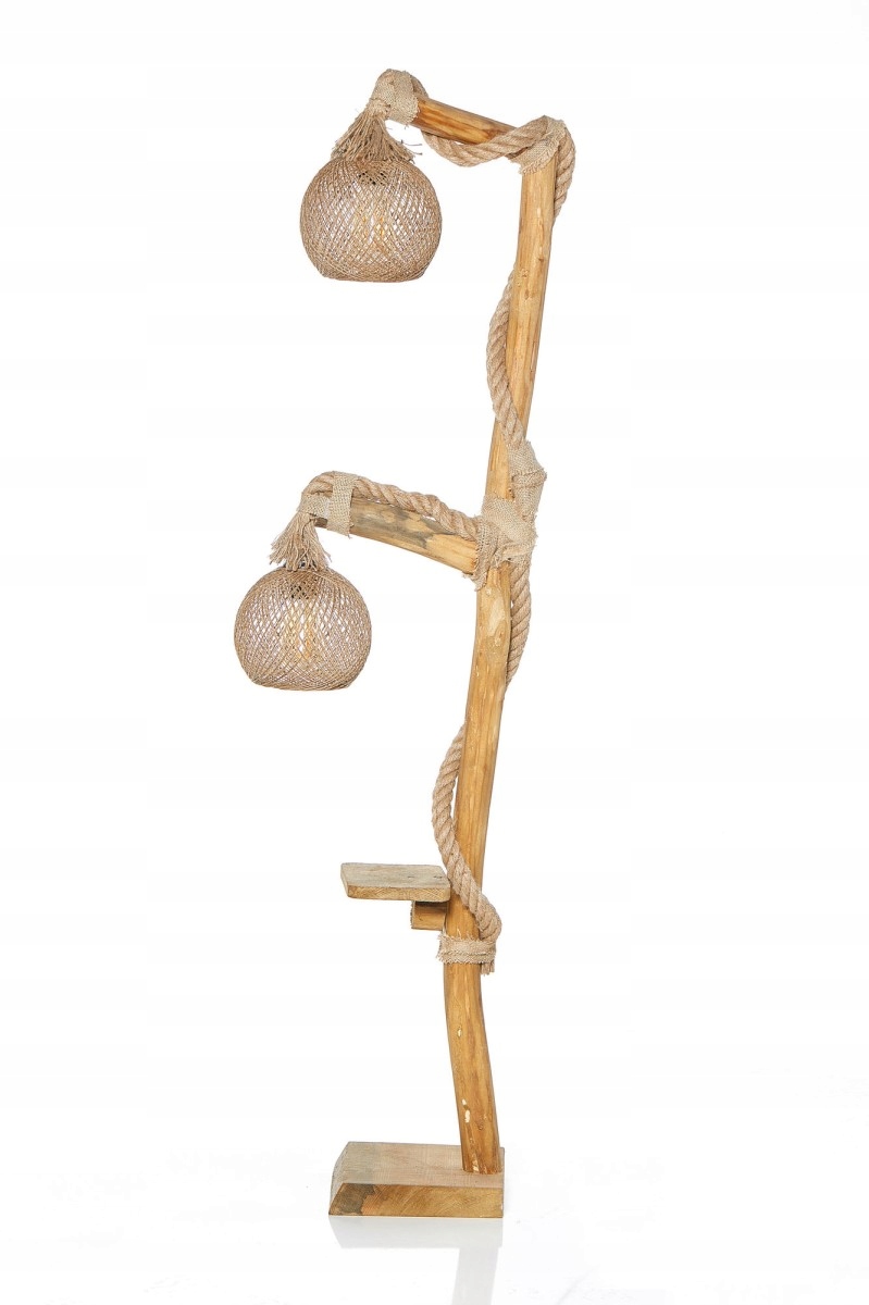 Stojacia lampa Arbor II 140 cm hnedá