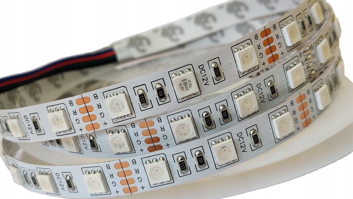 

Taśma Rgb Pro MaxLight 300 Led SMD5050 IP20 1m Hq!