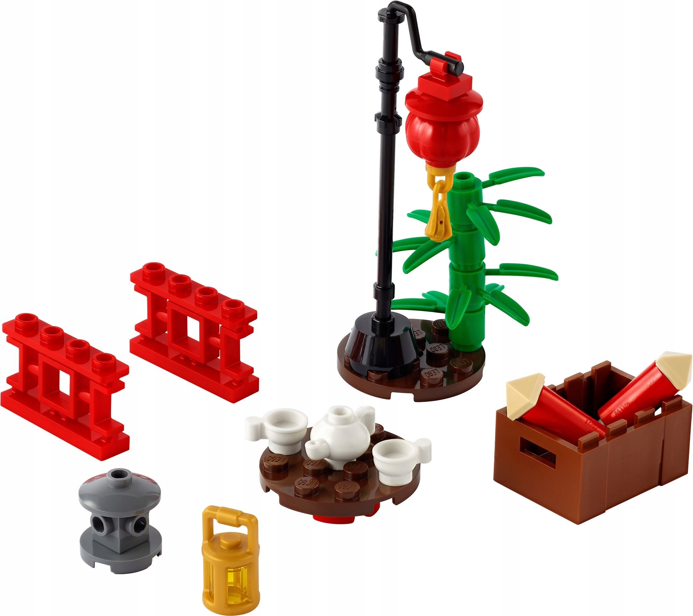 LEGO Xtra Chińska dzielnica Chinatown 40464 Polybag Saszetka Marka LEGO
