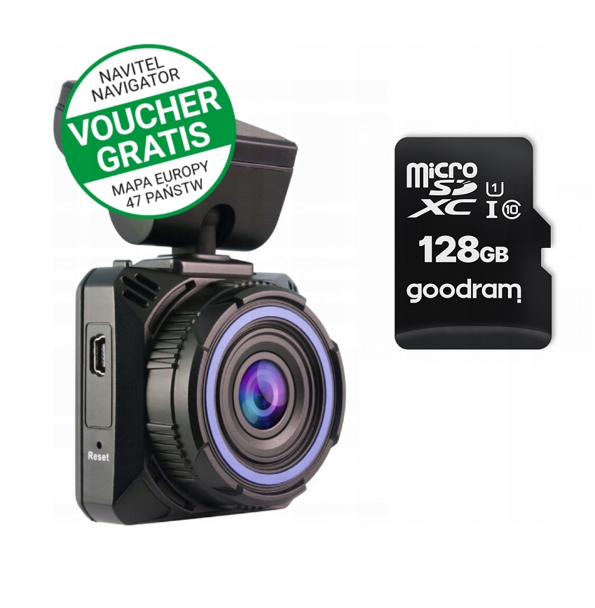 

Wideorejestrator Navitel R600 Karta 128GB
