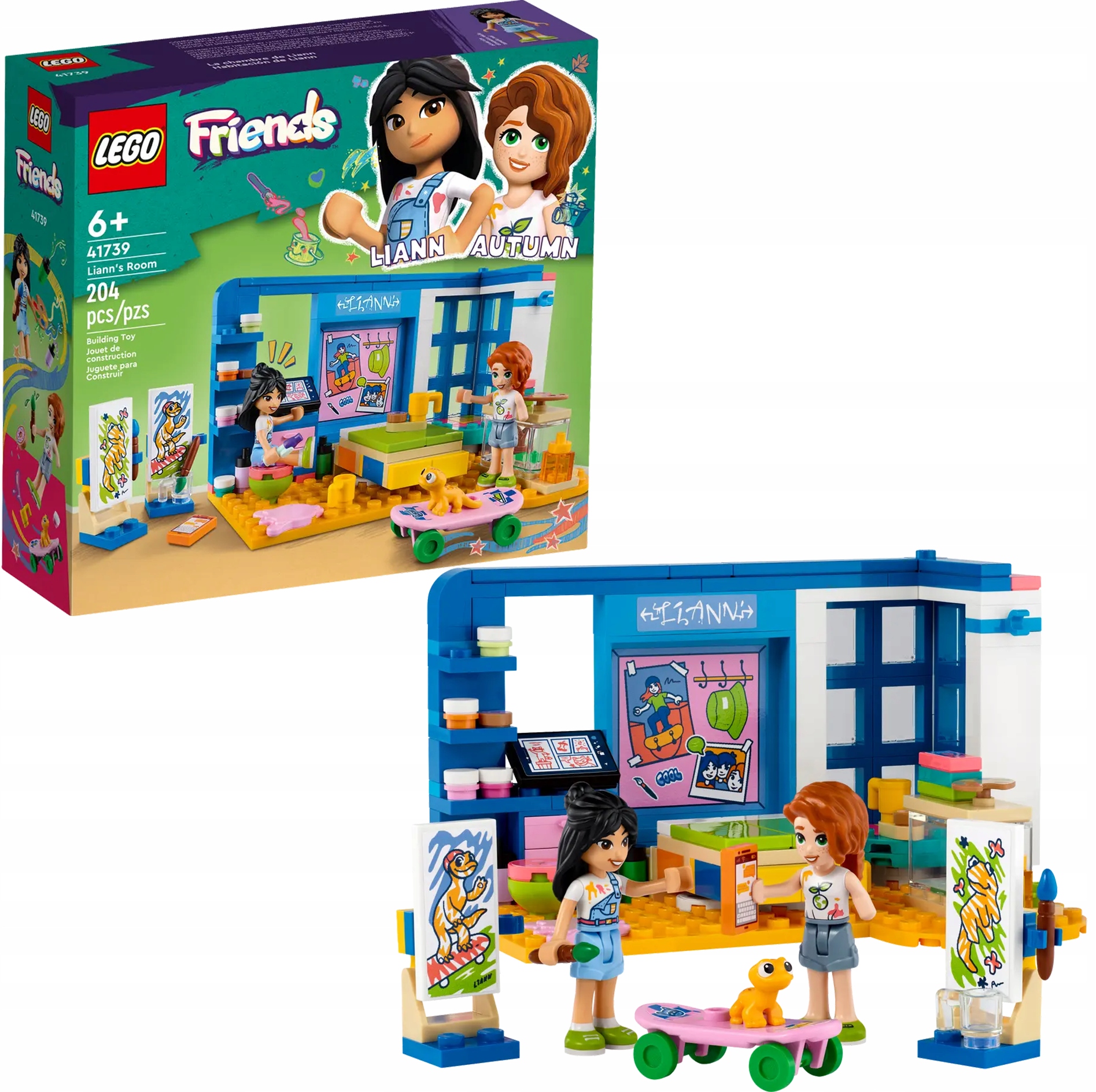 Lego Friends Pokoj Liann 41739