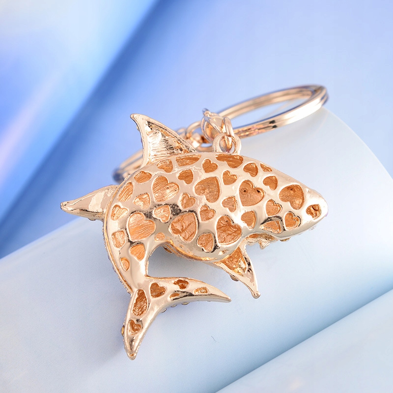 Brelok Breloczek Do Kluczy Różowy Rekin Shark Marka inna