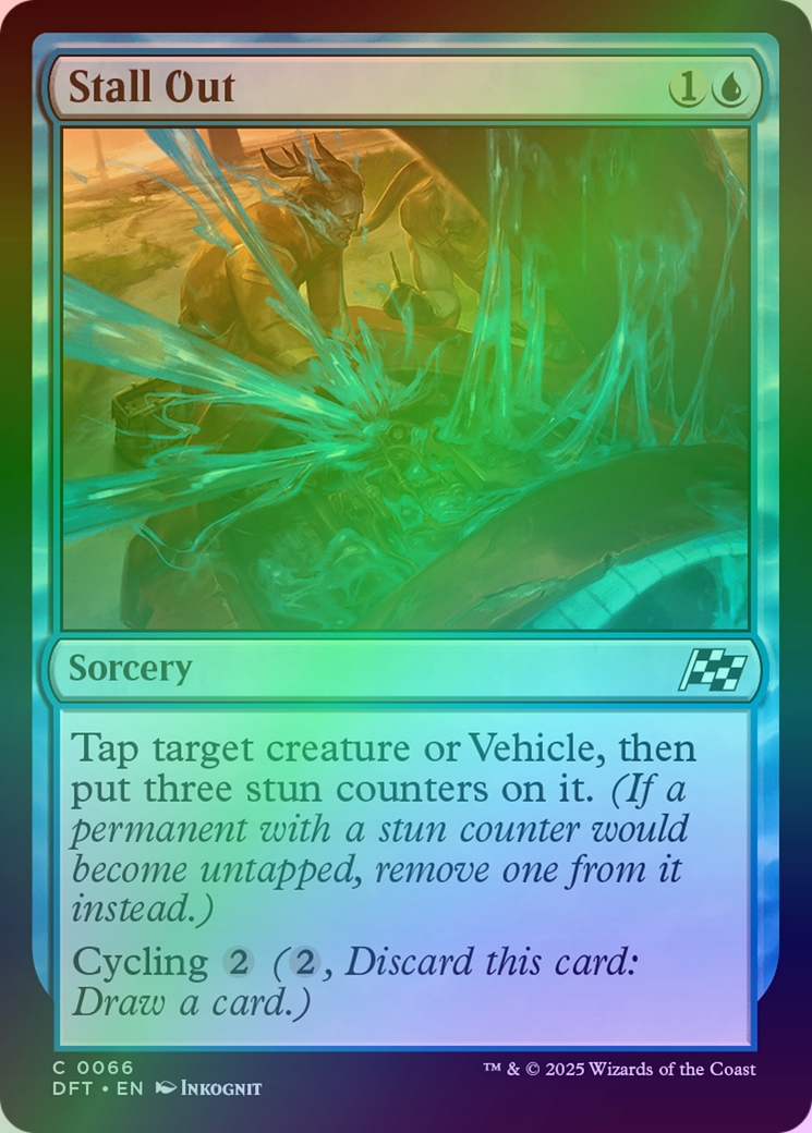 [mtg] Stall Out (dft) *foil*
