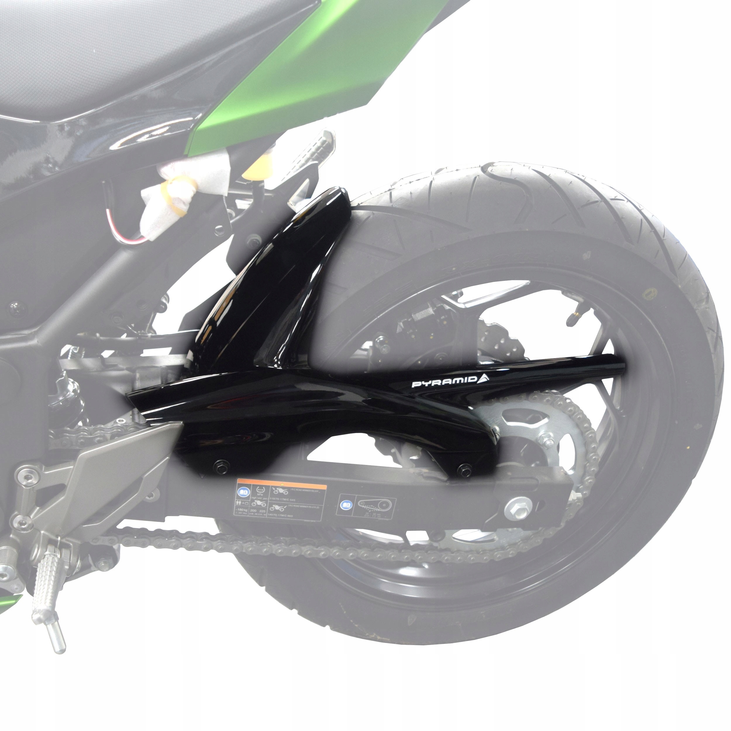 PYR073020B - MB крыло Pyramid Kawasaki Ninja 300 [13 -]