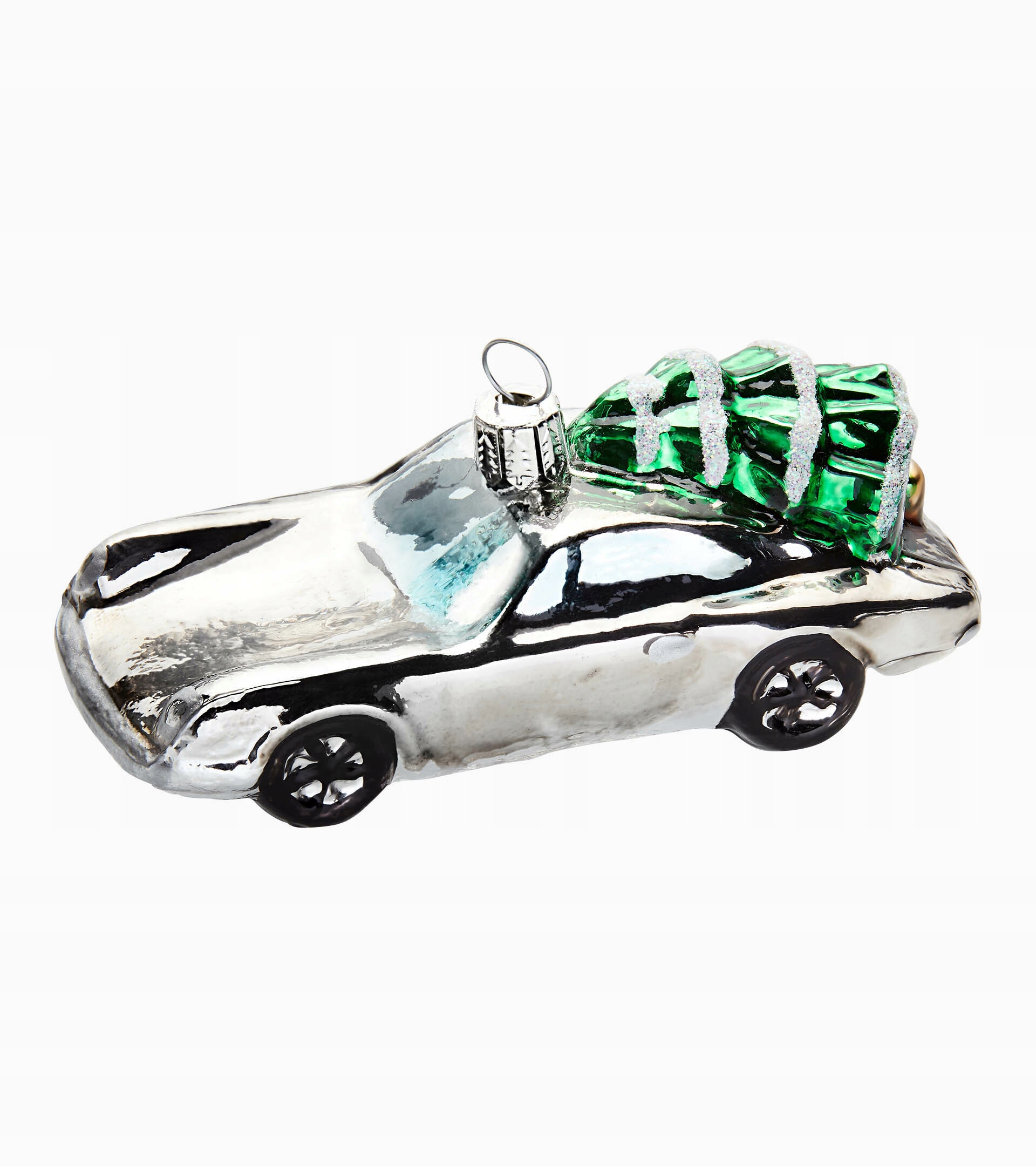 BOMBKA CHOINKOWA PORSCHE 911 - SREBRNA