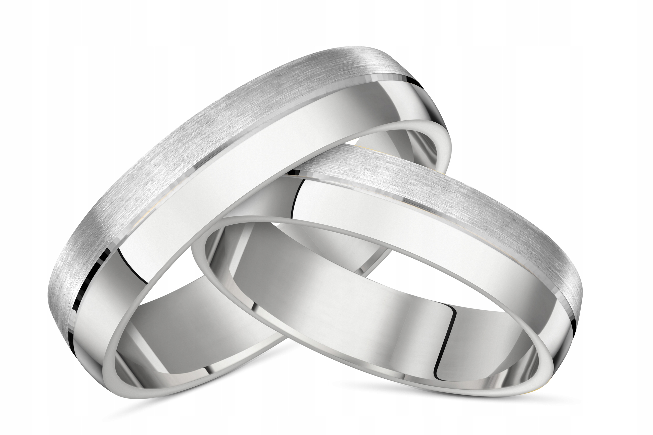 Stříbrný snubní prsten ryzosti 925+GRAVÍROVÁNÍ 6 mm OB54 Svatba