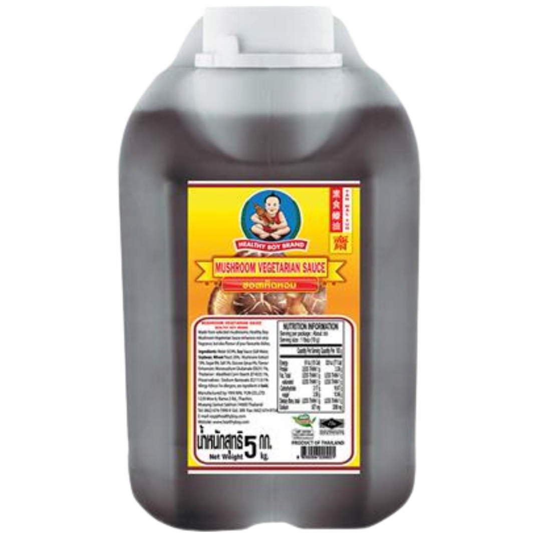 Sos sojowo-grzybowy wegański 5l Healthy Boy kanister horeca duży