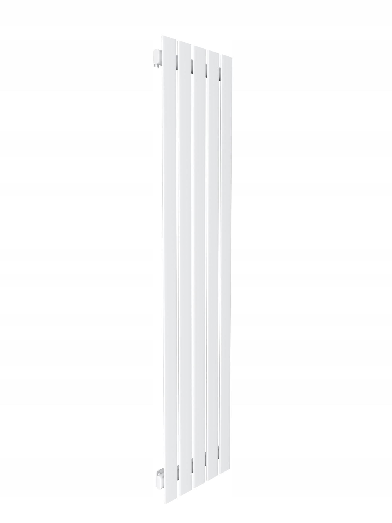 Dekoratívny radiátor s panelom 120x38 biely mat