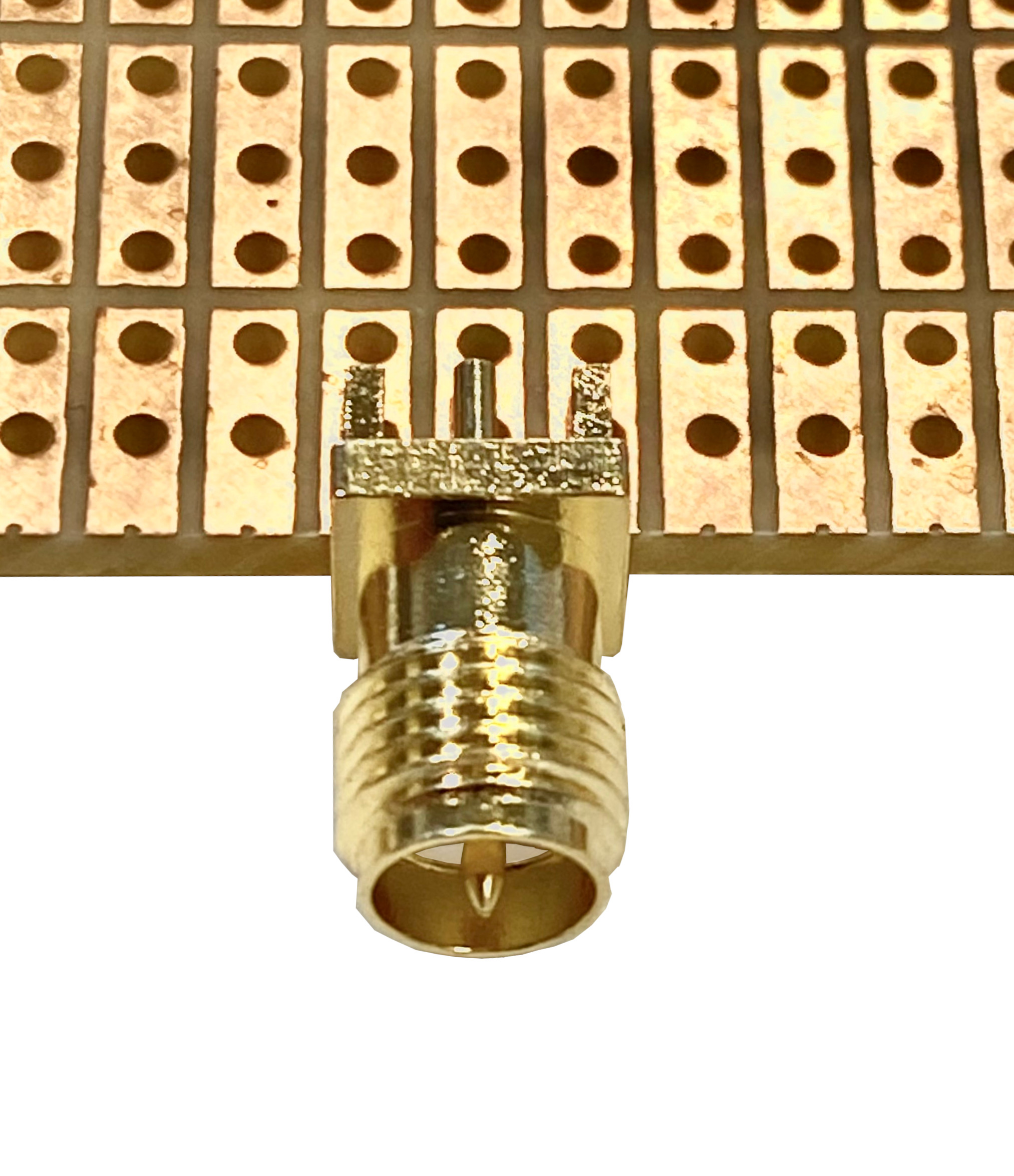 Gniazdo Sma-rp Proste Na Krawędź Pcb