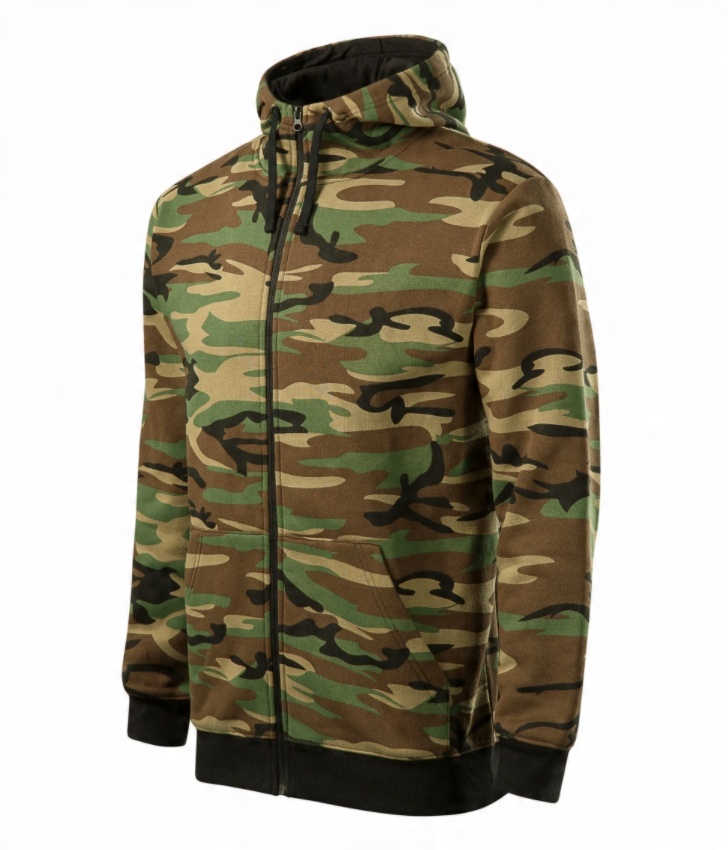 

Bluza Męska Dresowa Moro Rozpinana Kaptur C19 S